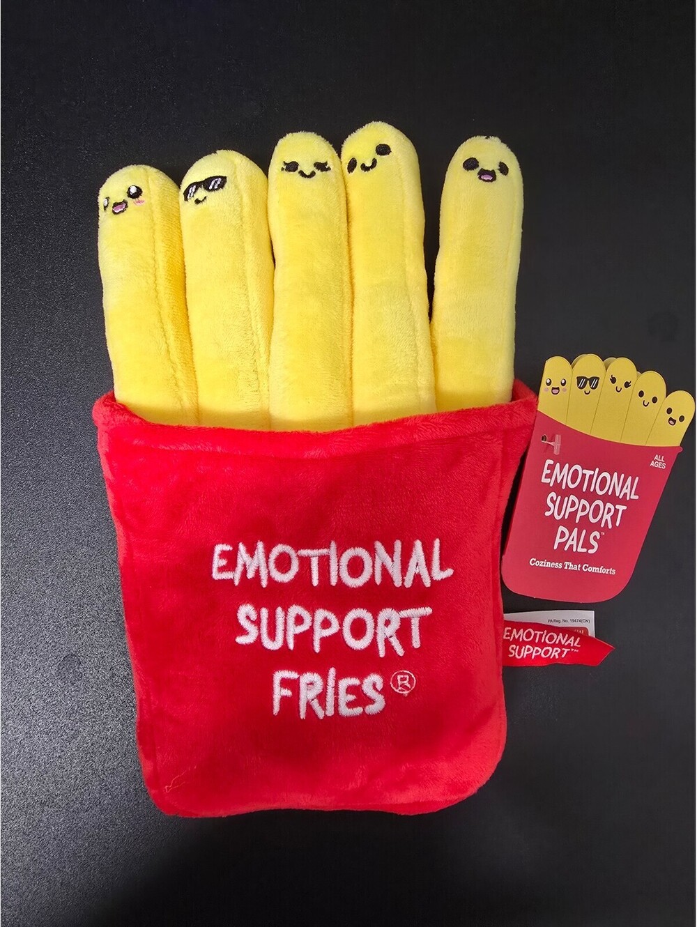 NWT Emotional Support Fries Plush